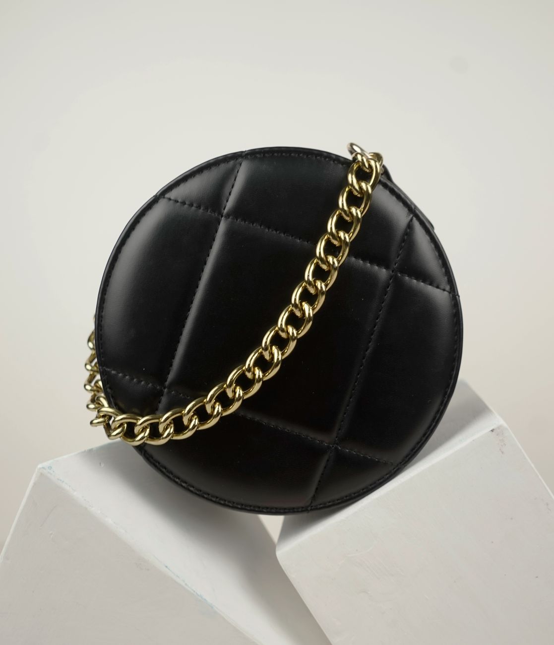 Quilted Chain Crossbody Bag