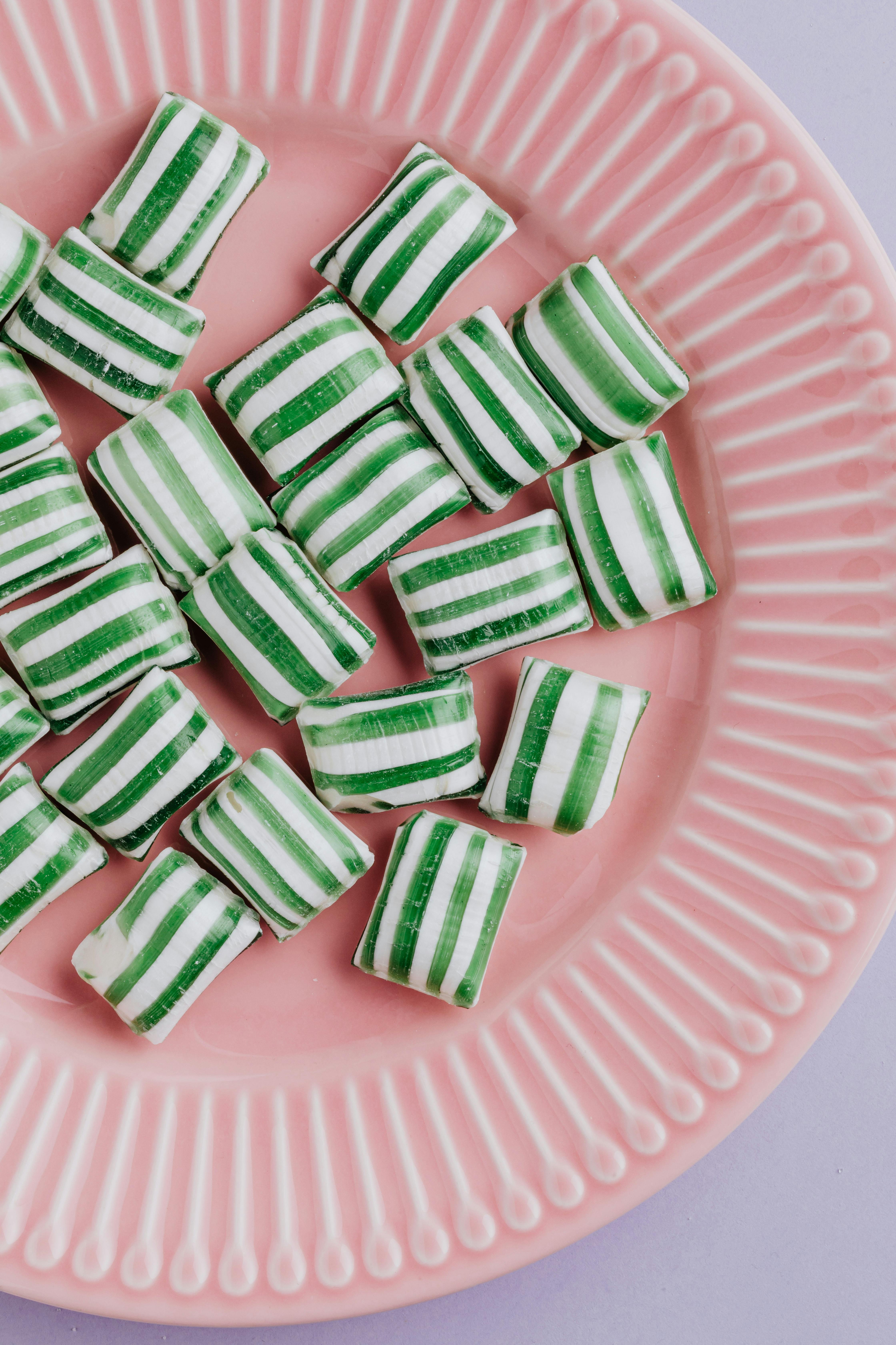 sweet stripes mints