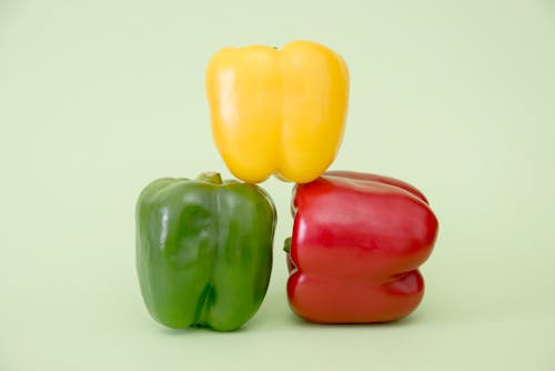 Free stock photo of bell peppers, colorful, food wallpaper Stock Photo