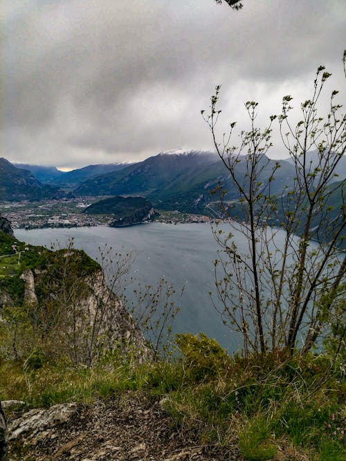 Free stock photo of clouds, lake garda, natural