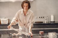 Woman Preparing For Dinner