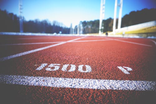 Foto d'estoc gratuïta de atletisme, carrera, carril