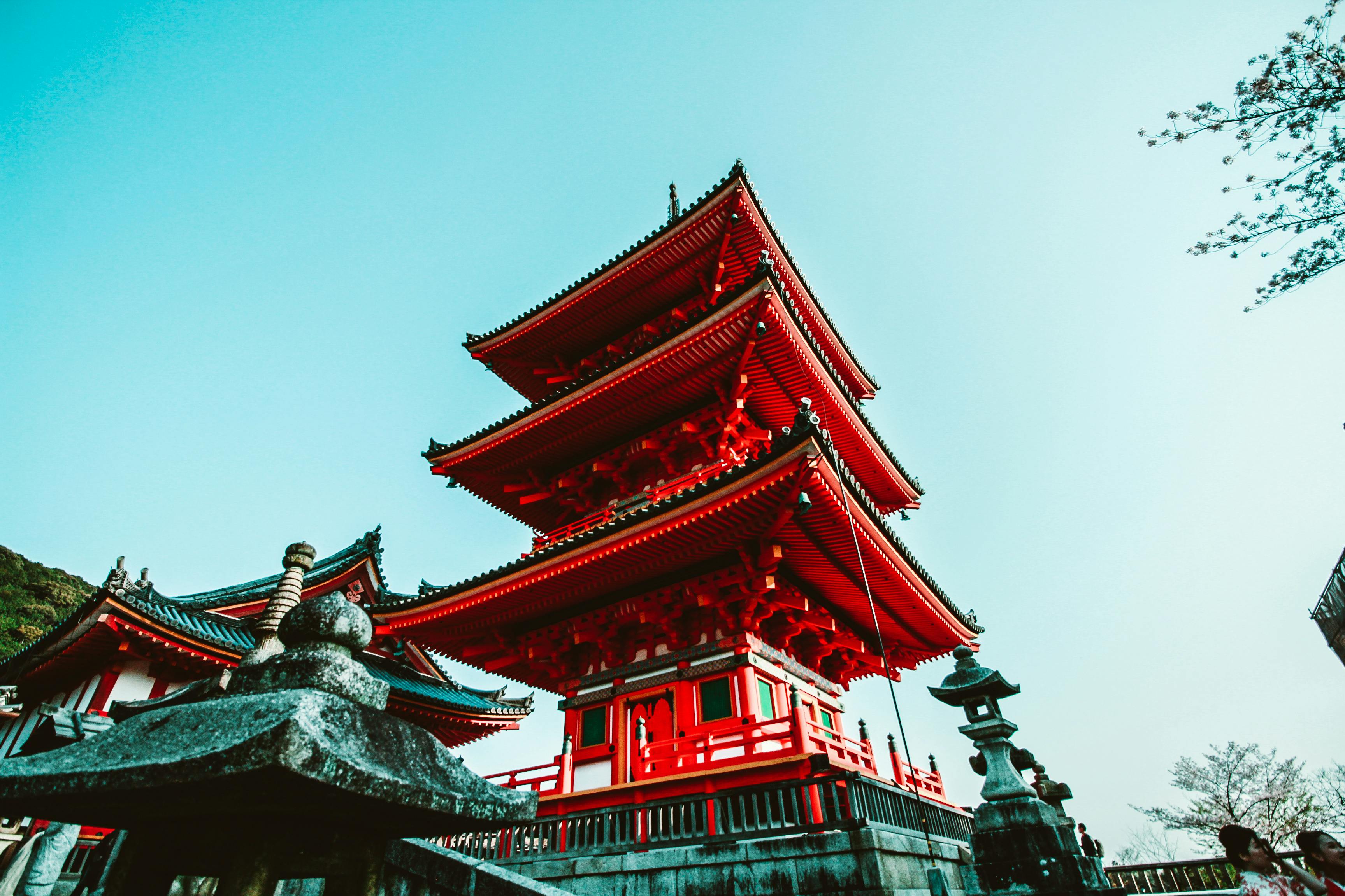 Free stock photo of japan, japanese culture, red