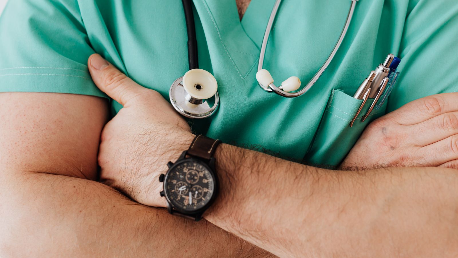 Medical consultation at a clinic