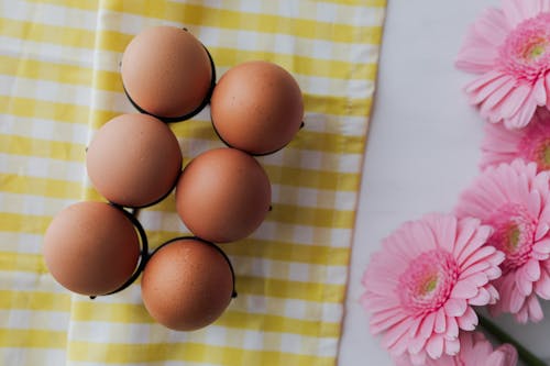 Kostenloses Stock Foto zu eier, ostern, pinke blumen
