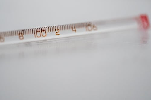 Free Close-up Shot Of A Thermometer Stock Photo