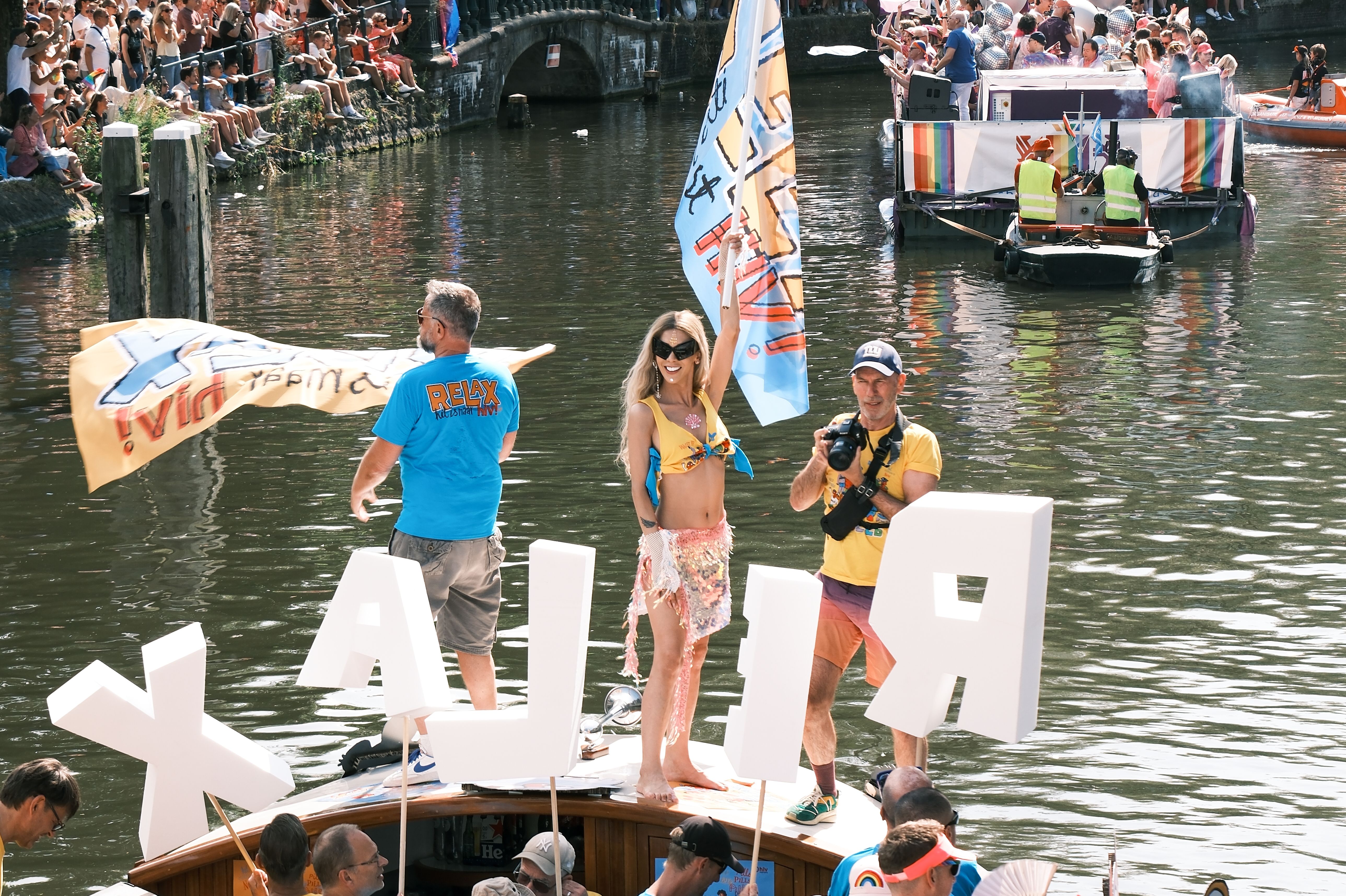 Amsterdam Dance Event kalabalığı