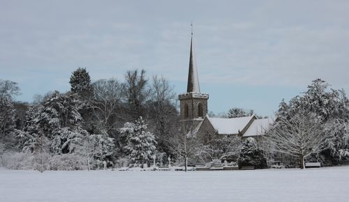 Free stock photo of christmas card, english winter scene, postcard of winter Stock Photo