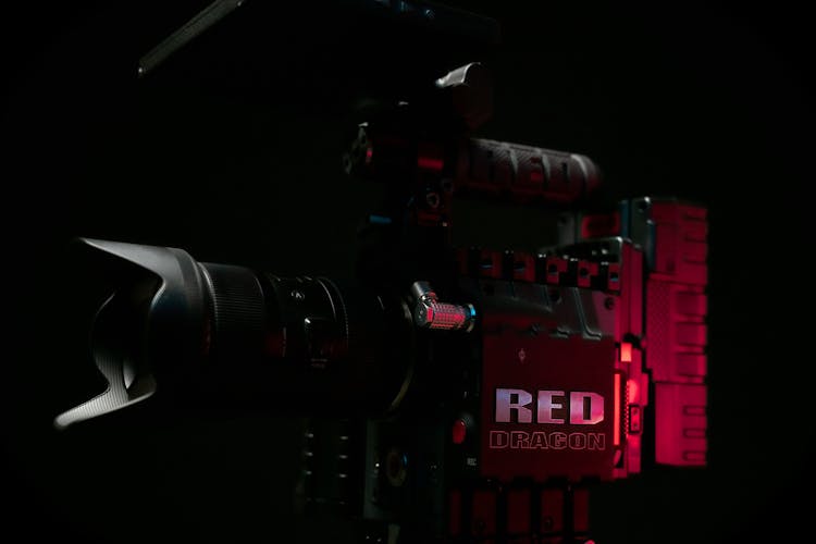 Professional Red Video Camera