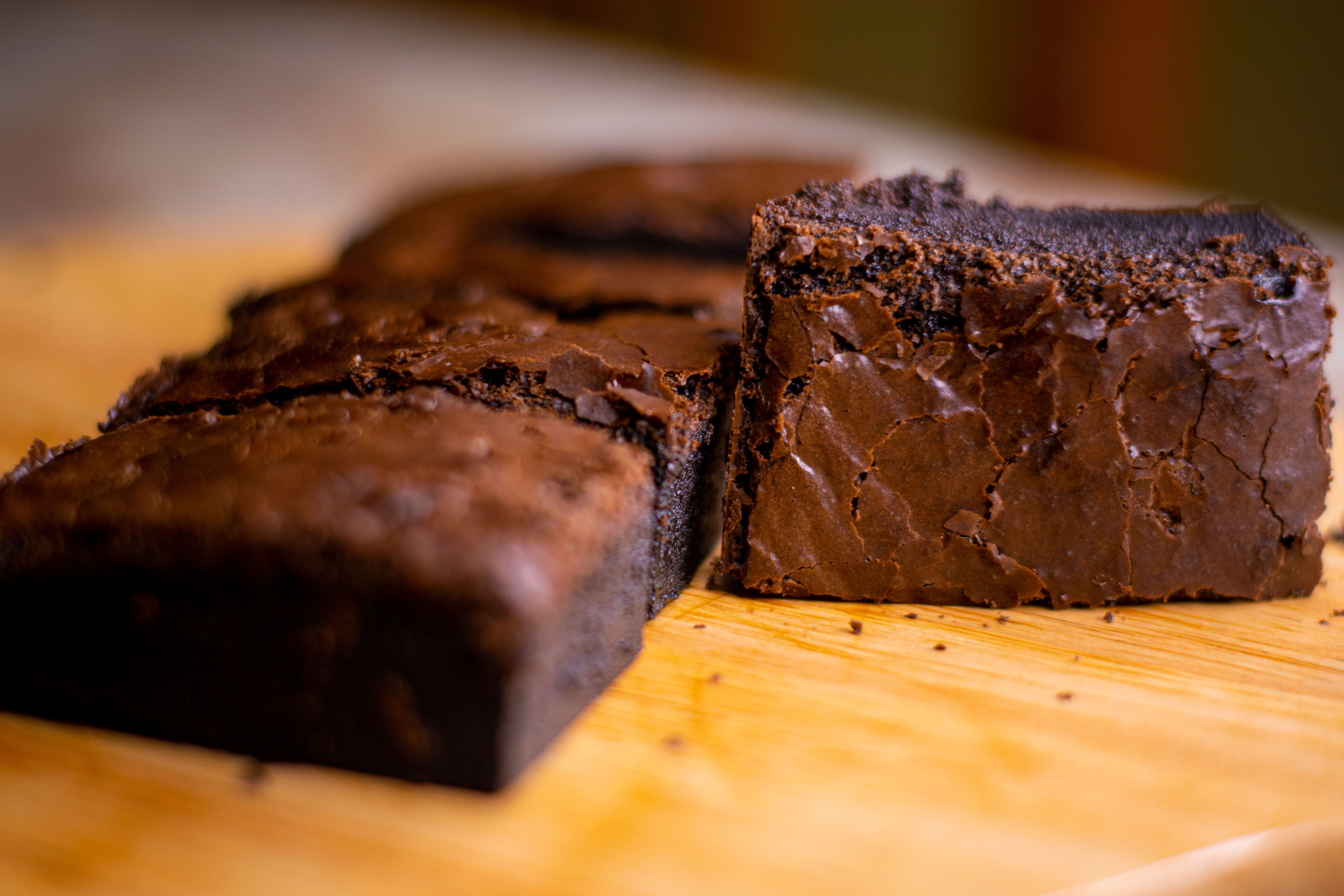 Vegan Sourdough Discard Beet and Cacao Brownies