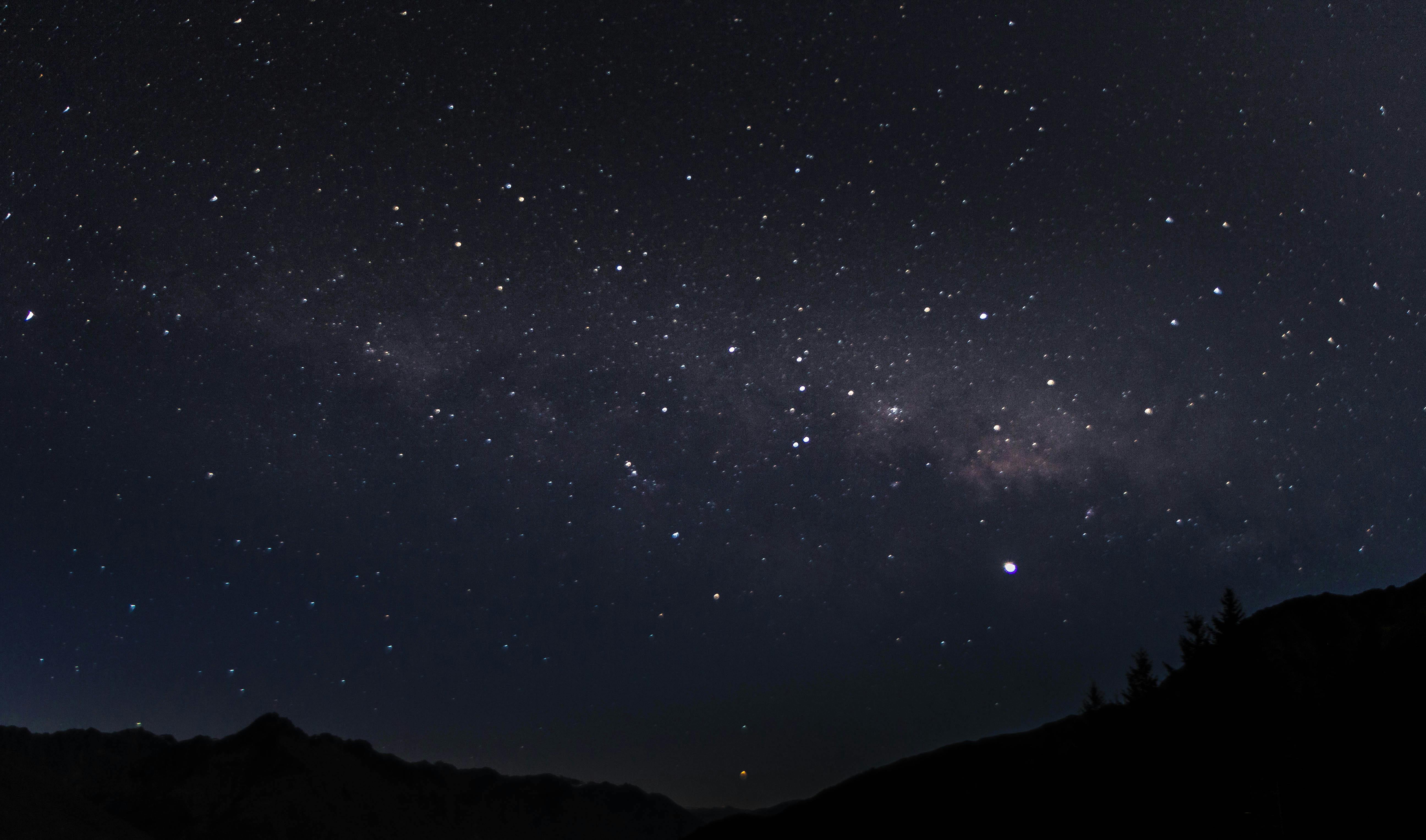 Free stock photo of milky way, new zealand, night sky