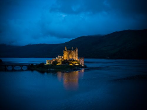 Free stock photo of beautiful, castle, clouds Stock Photo