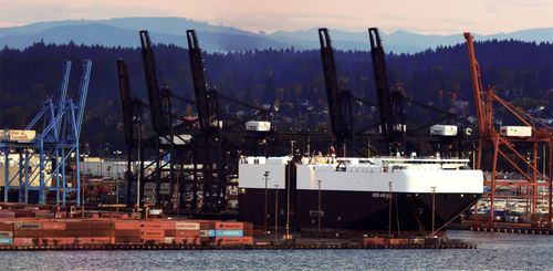 Free stock photo of port of tacoma Stock Photo