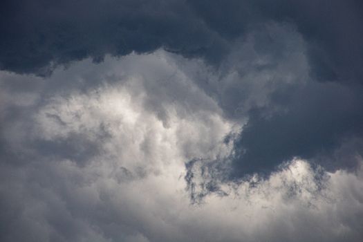 White Clouds And Blue Sky