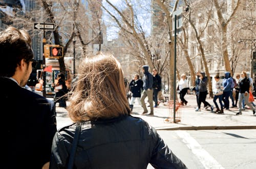 People Walking On Street