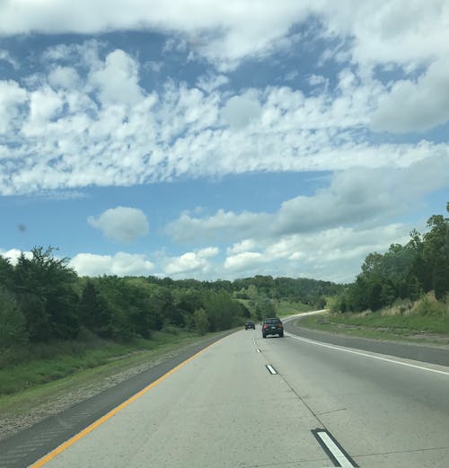 Free stock photo of beauty of nature, clouds, road trip
