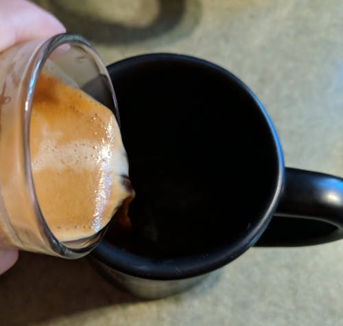 espresso, espresso atış, Kahve içeren Ücretsiz stok fotoğraf