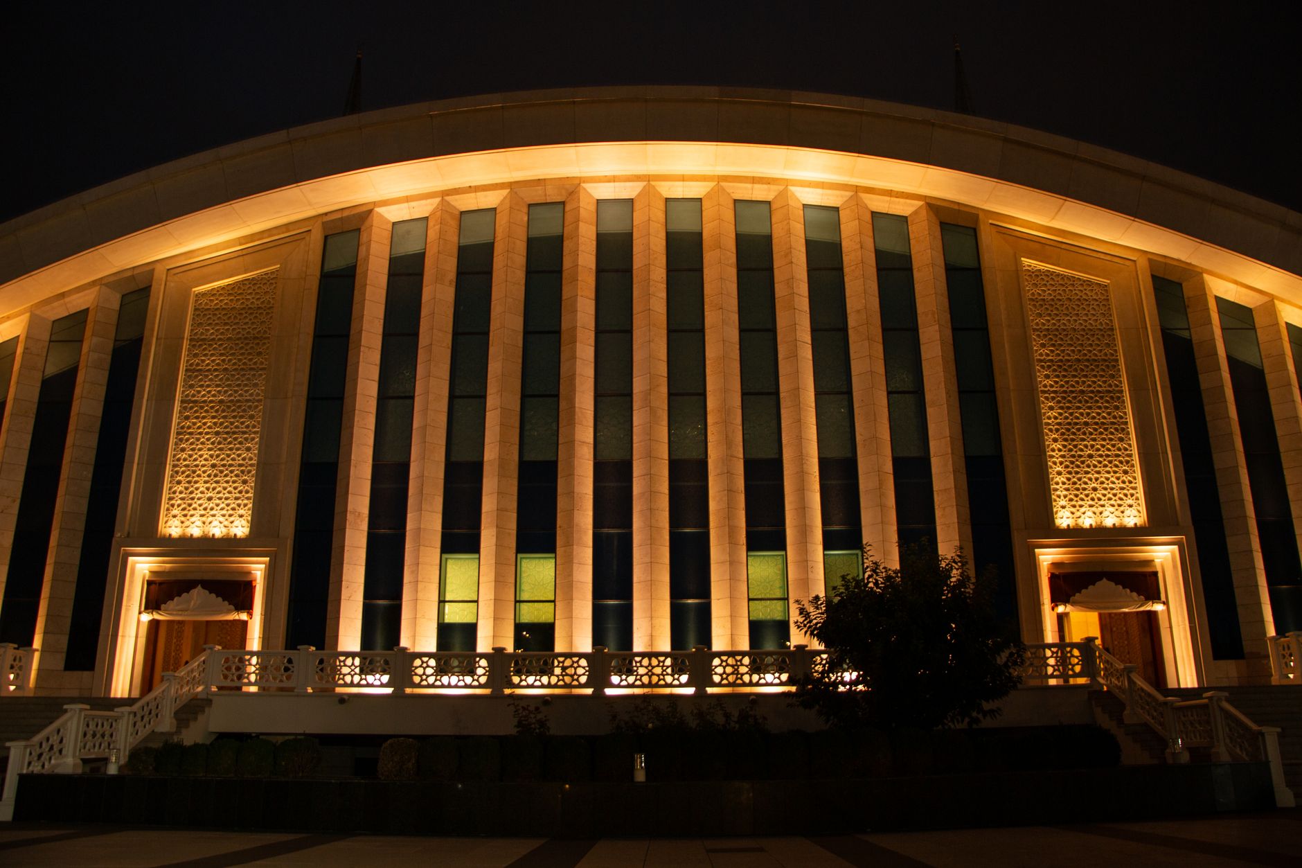 İsrail Meclisi Knesset binasının dış görünümü