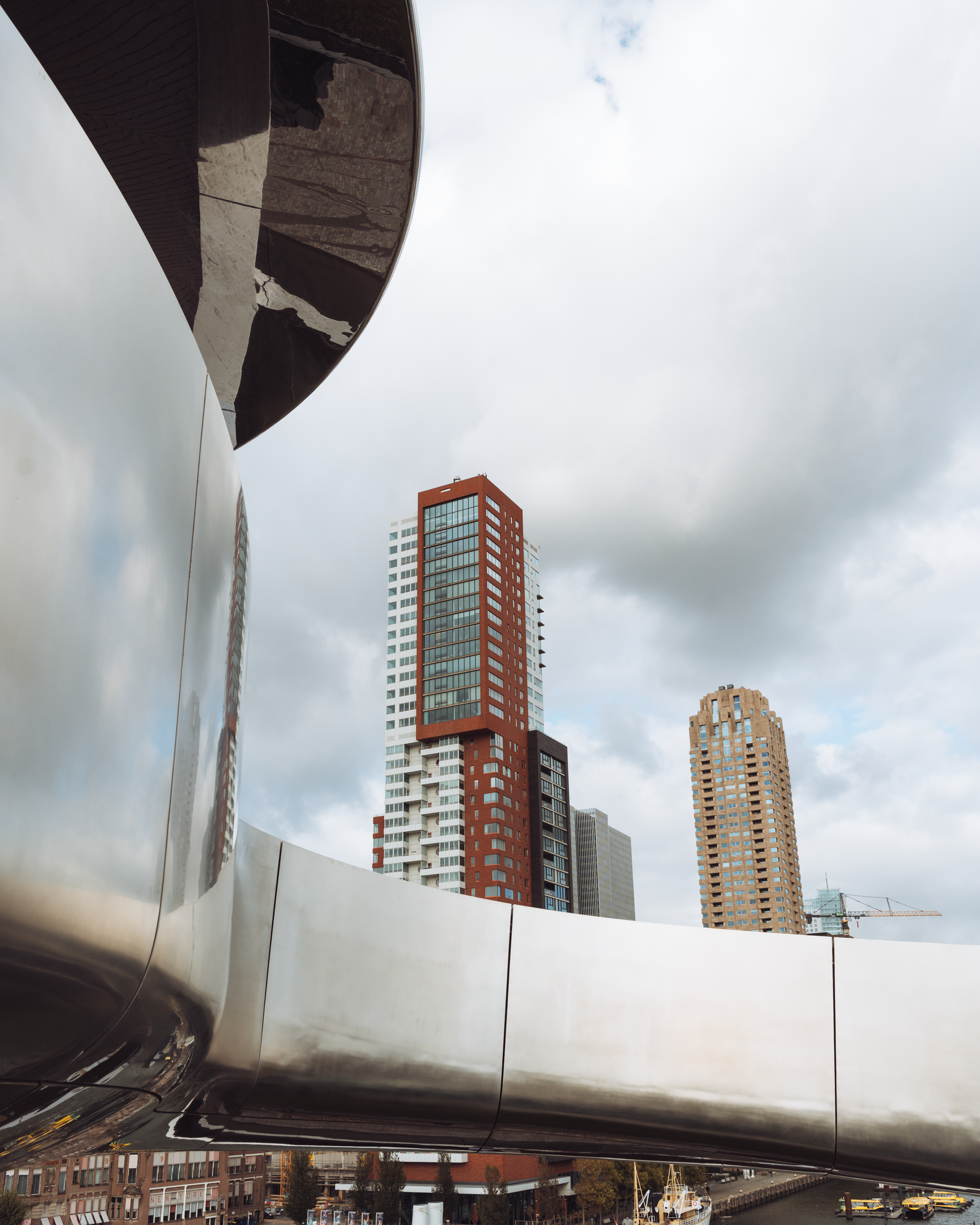 Modern Architecture in Rotterdam Skyline · Free Stock Photo