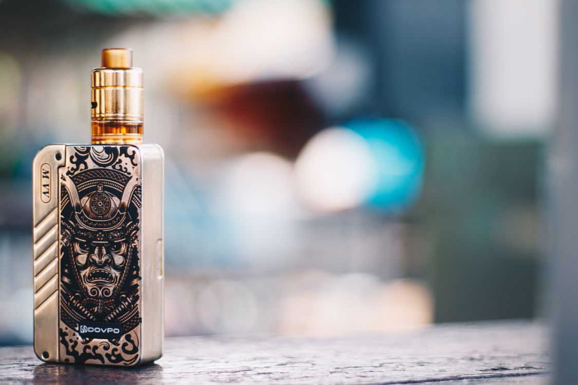 Black and White Floral Bottle