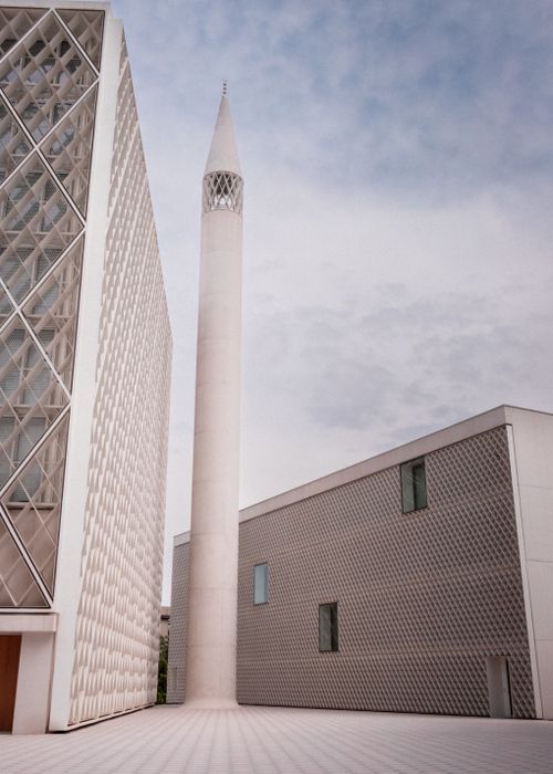 Free Contemporary building and tower showcasing modern architecture in Slovenia. Stock Photo