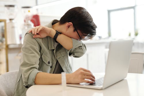 Free stock photo of access, adult, coffee, computer