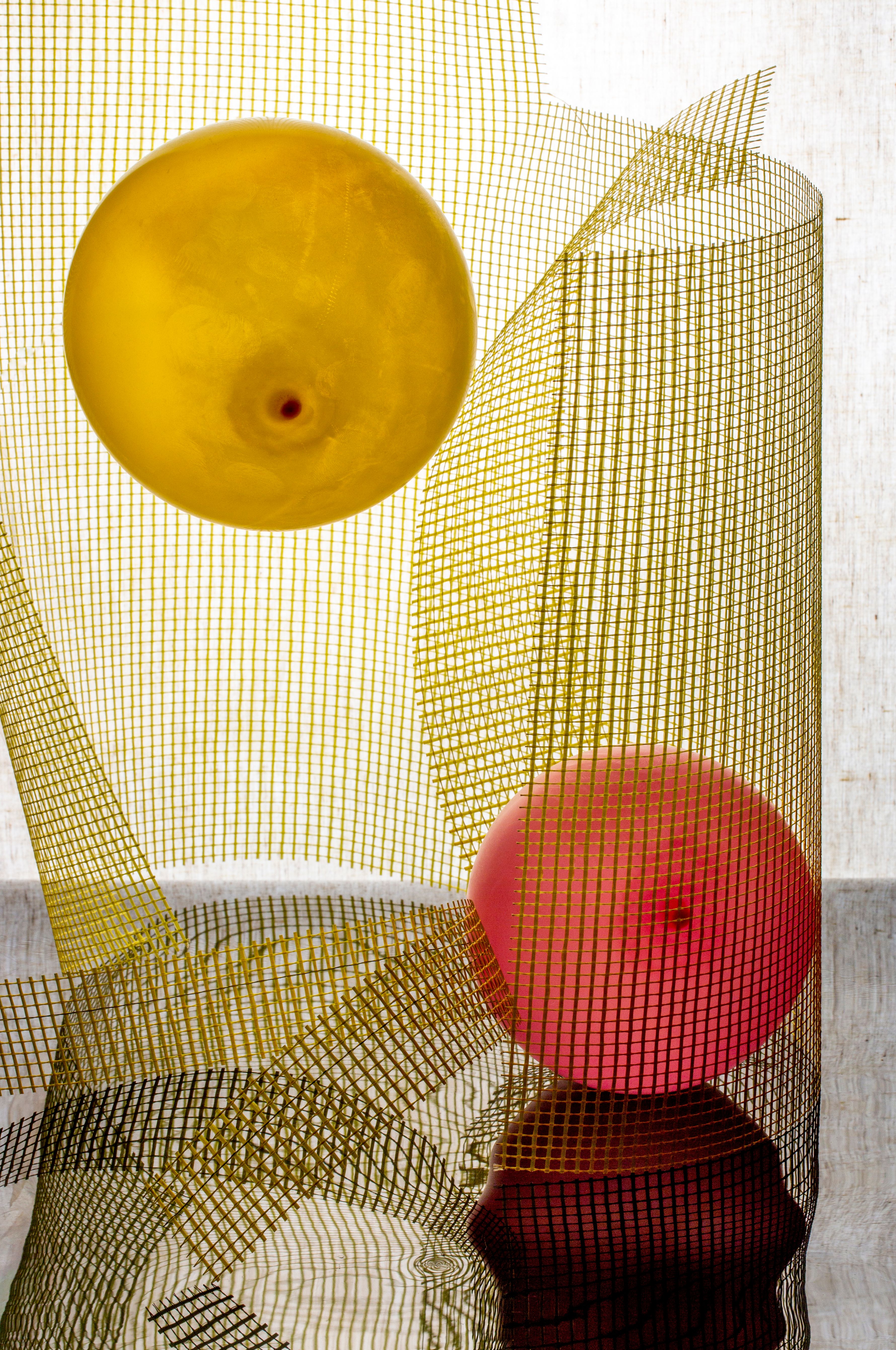 Colorful Abstract Composition with Balloons · Free Stock Photo
