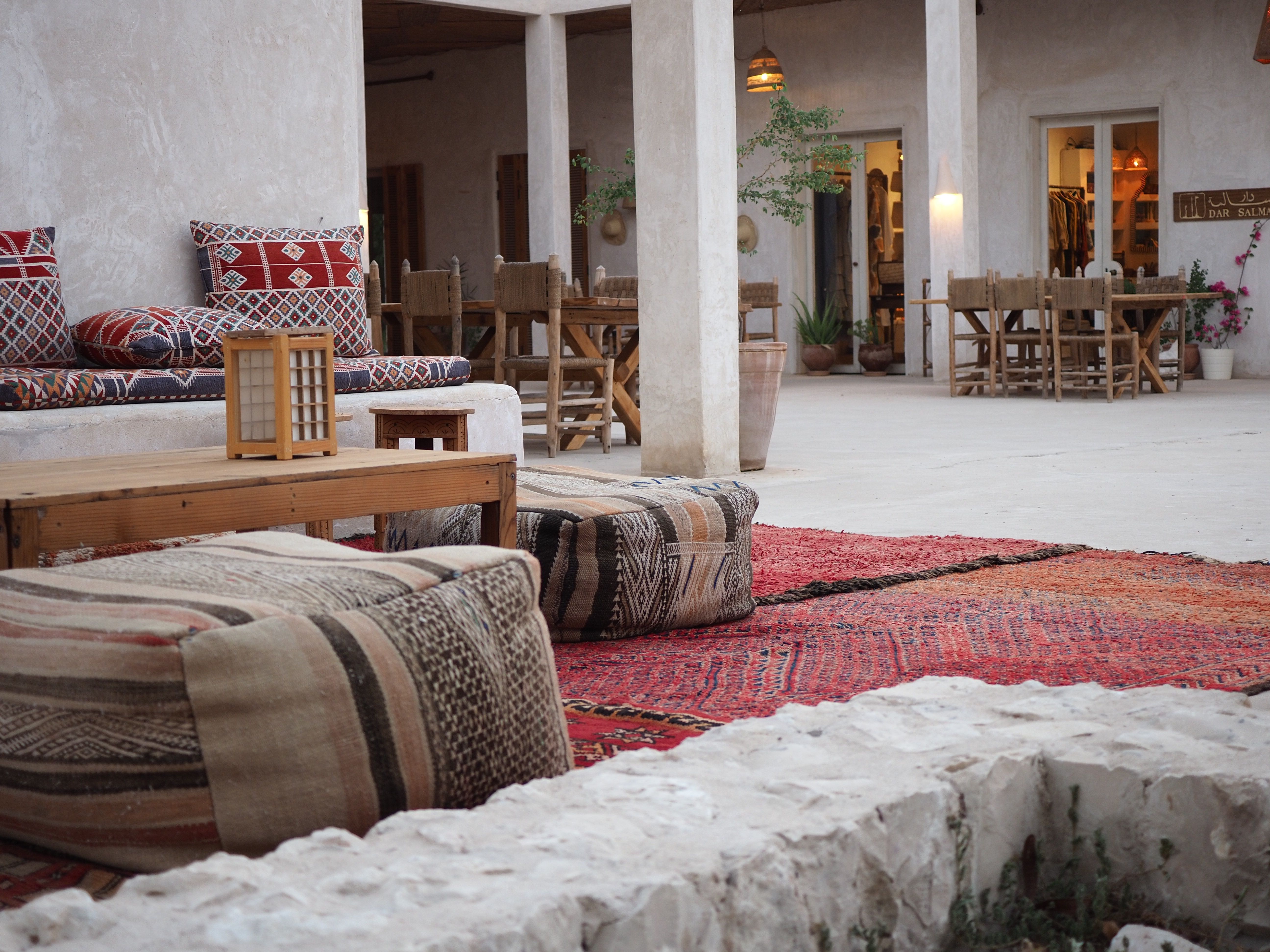 Traditional Arabian Courtyard in Doha Qatar · Free Stock Photo