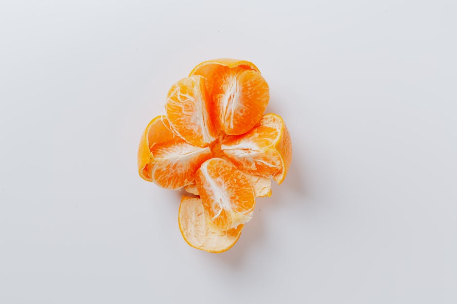 Easy way to peel an orange hack