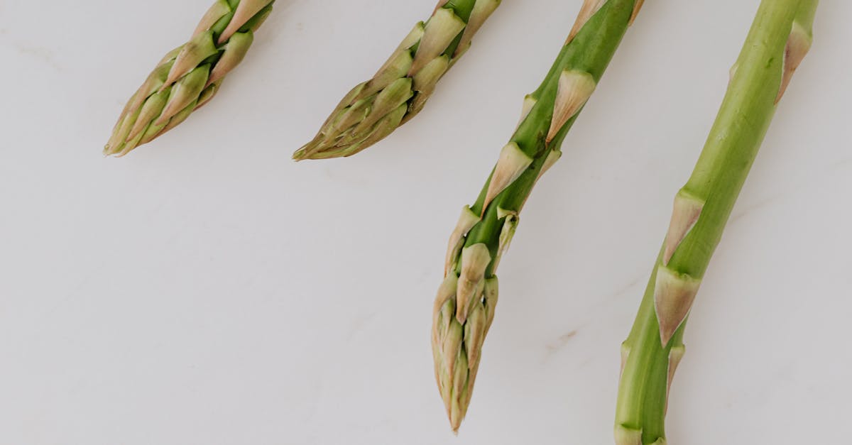 How to trim asparagus before cooking