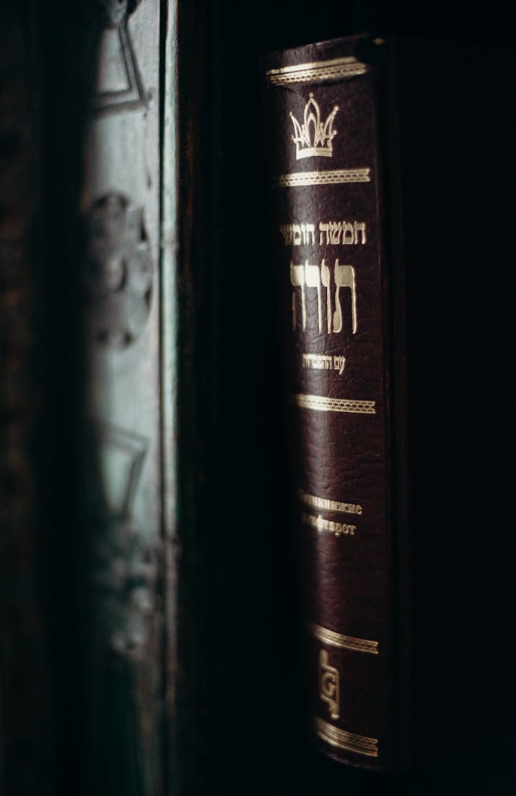 A Jewish Book In A Shelf