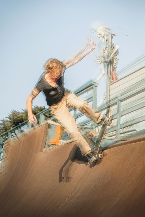 Free stock photo of abstract motion, action, blonde Stock Photo