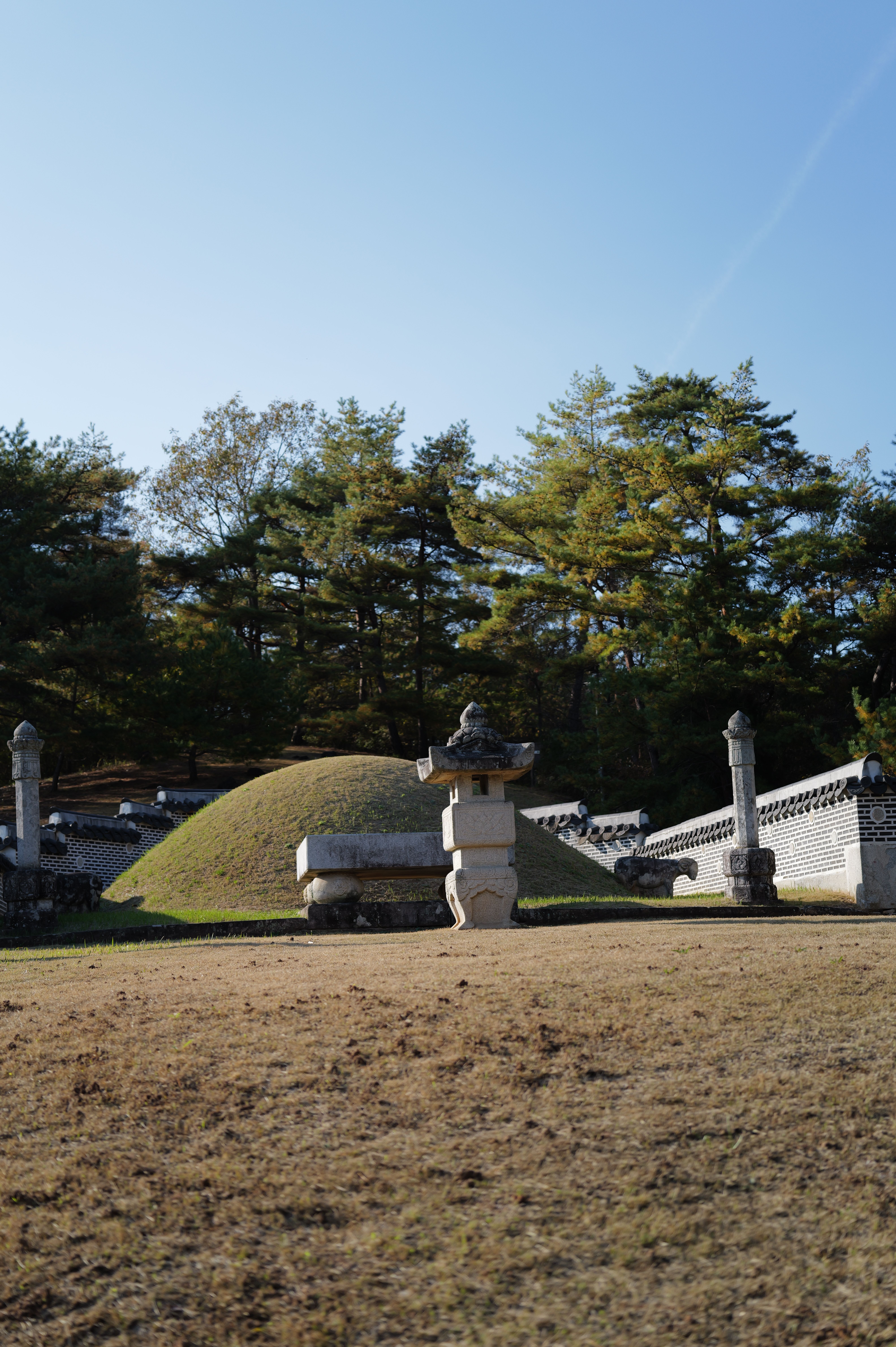 ancient stone tomb Korea
