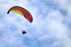 Tandem paragliding at Sanasar/Nathatop