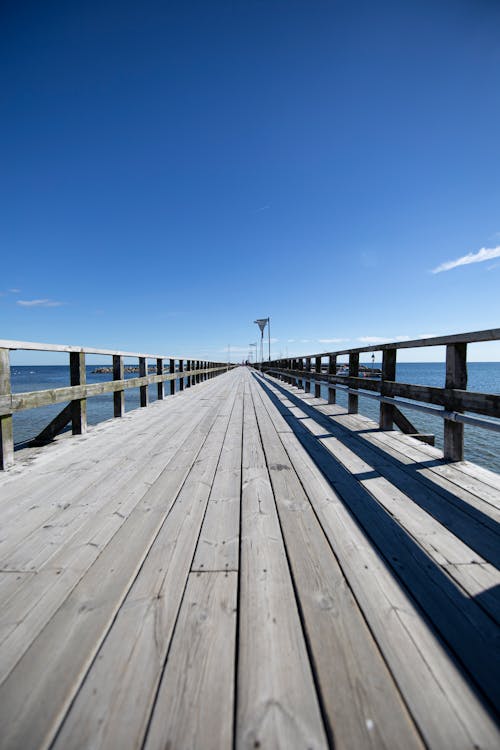 Immagine gratuita di cielo azzurro, fuori, legno