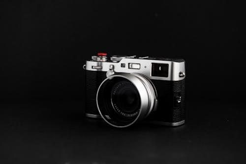 Photo Of Black And Silver Camera