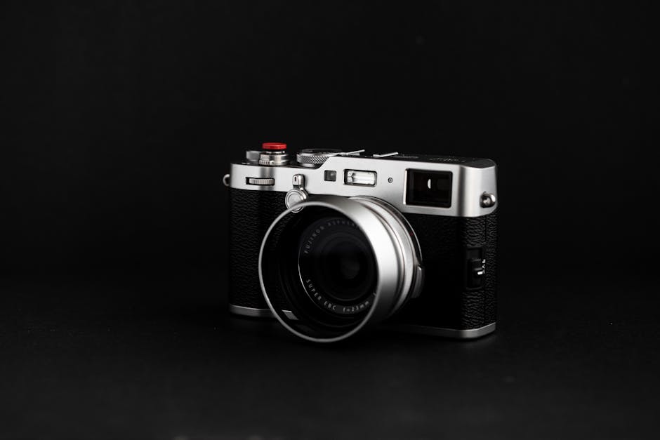 Black and White Film Camera · Free Stock Photo