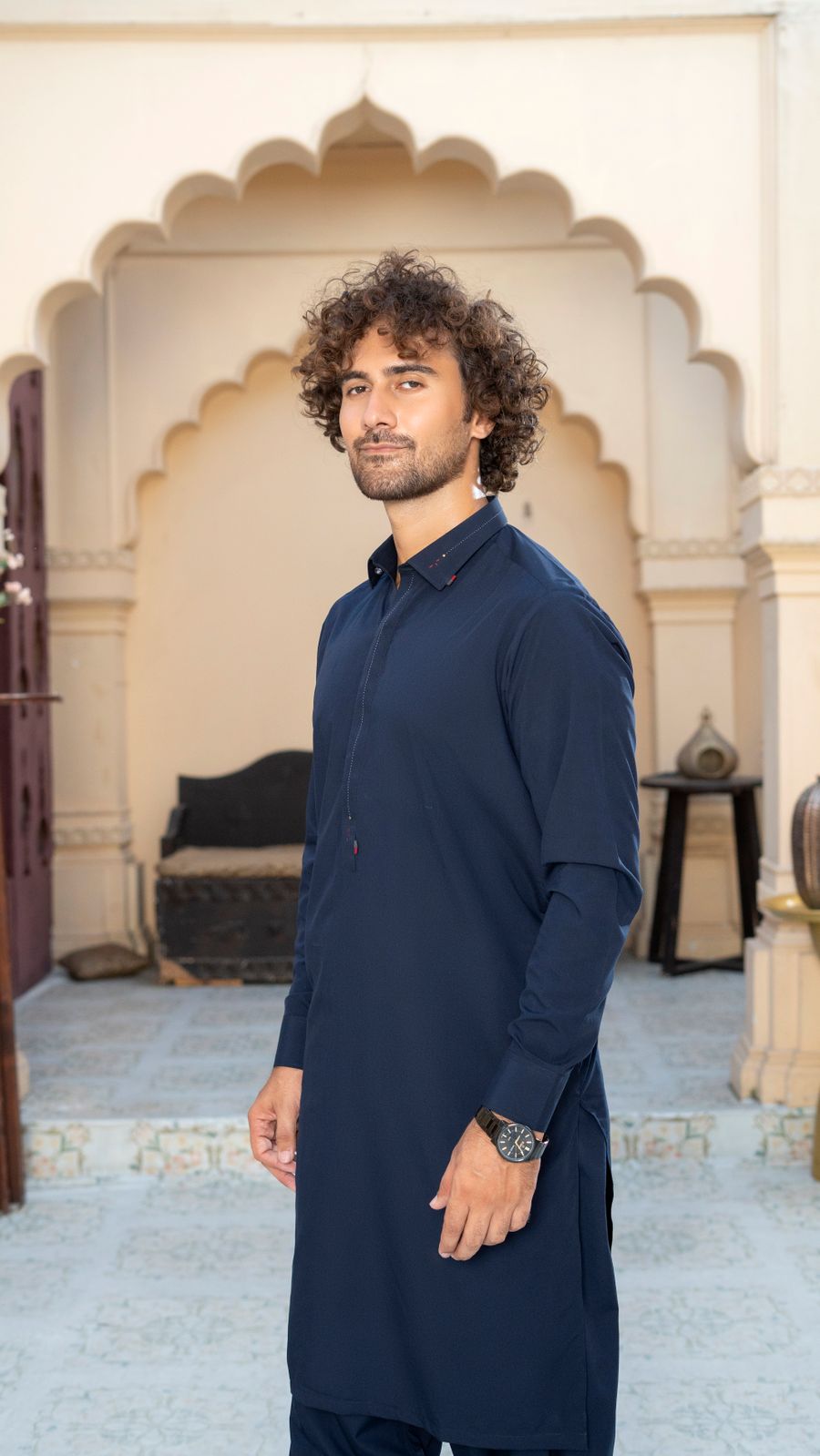 Wash & Wear Kurta, detail view