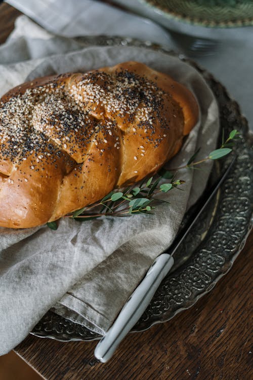 Δωρεάν στοκ φωτογραφιών με challah, hanukkah, shabbat