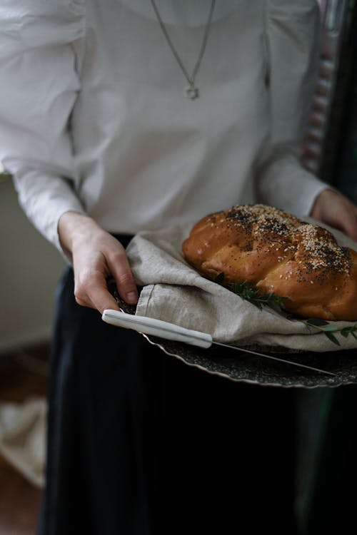 Immagine gratuita di ben cotto, cena shabbat, challah