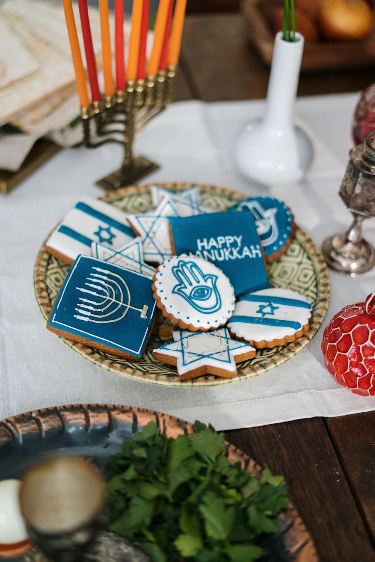 Jewish Themed Cookies