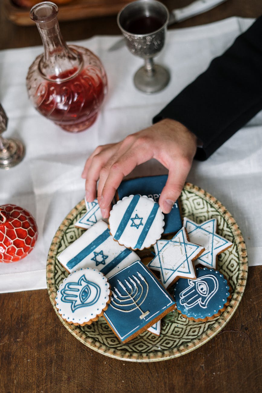 Jewish Themed Cookies Free Stock Photo Jewish Themed Cookies Free Stock Photo