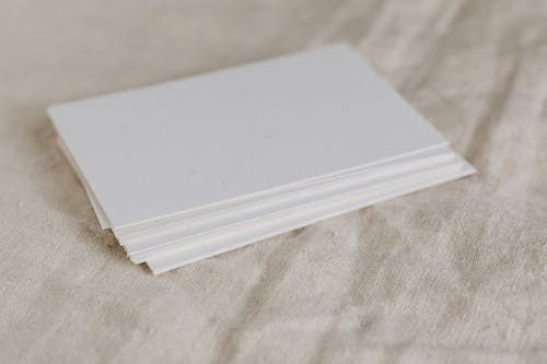 Photo Of Stacked Clear Papers