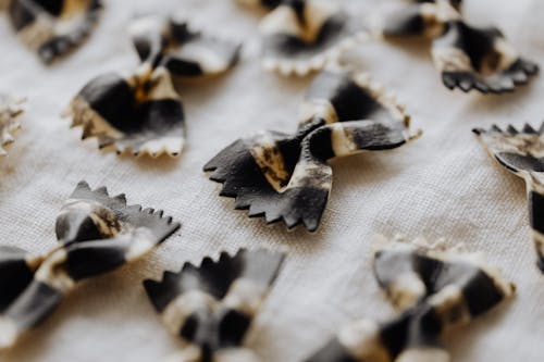 Close-Up Photo Of Farfalle Pasta