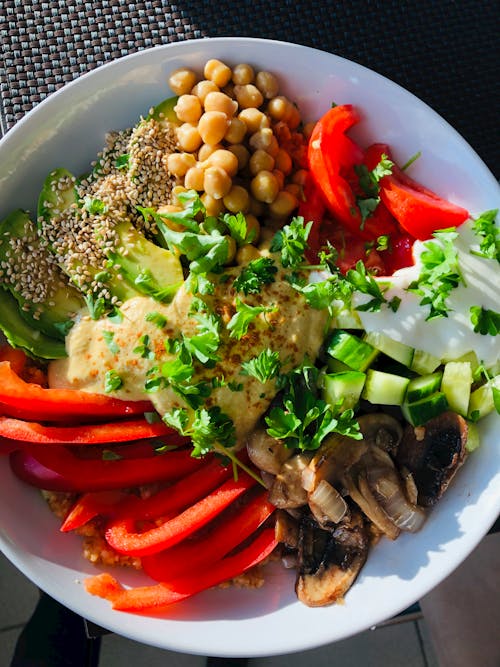 Photo Of Salad On Plate