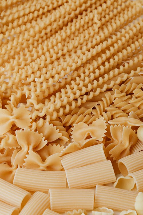 Close-Up Photo Of Uncooked Pasta