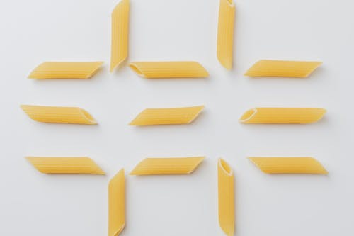 Photo Of Uncooked Penne Pasta