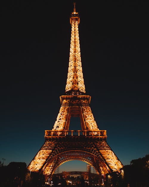 Photo Of Eiffel Tower During Night