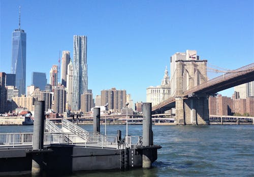 Fotobanka s bezplatnými fotkami na tému architektonický dizajn, Brooklyn, Brooklyn Bridge