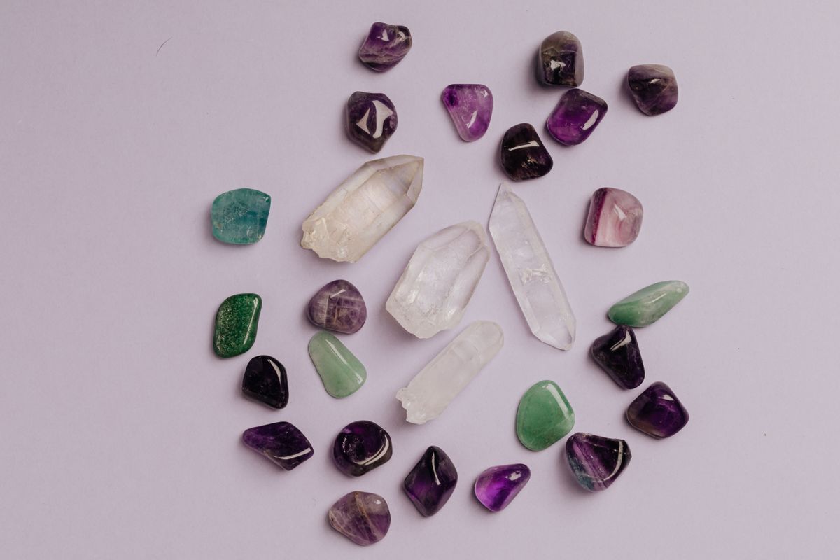 Piedras preciosas seleccionadas